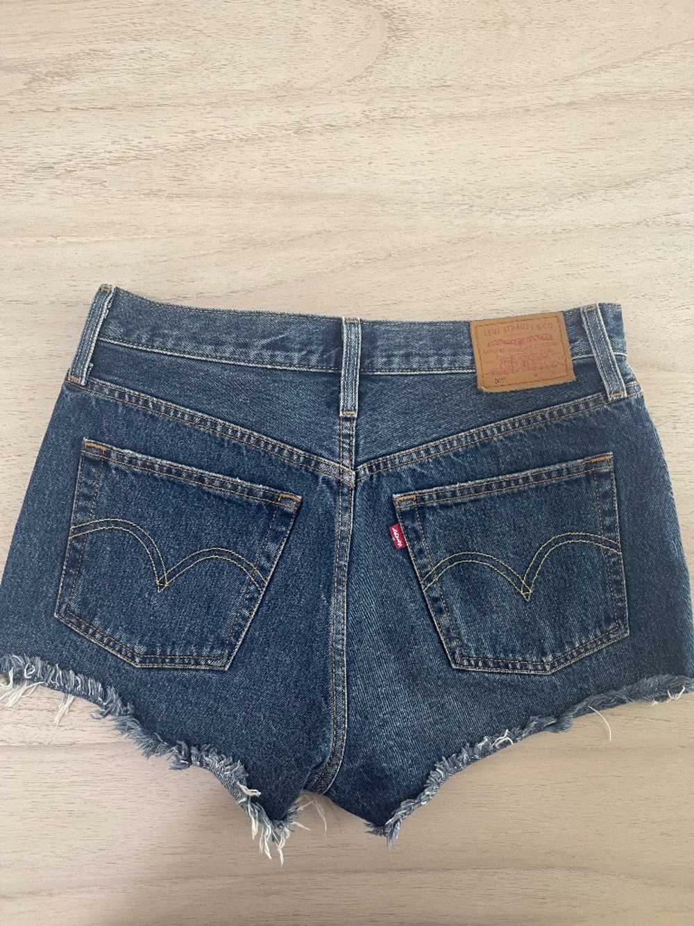 Levi's 501 High Waisted Jean Shorts